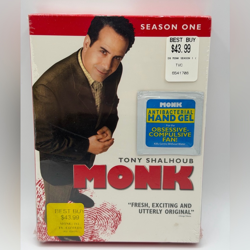 Monk: Season One (DVD, 2003) Widescreen Edition - Brand New